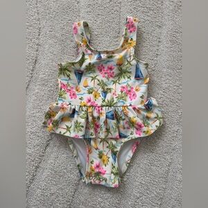 Old Navy one piece bathing suit size 6-12m